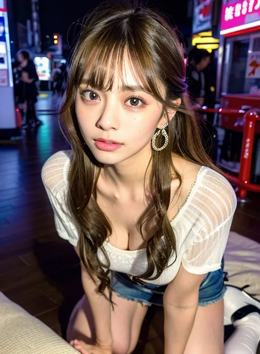 夜の街とギャル