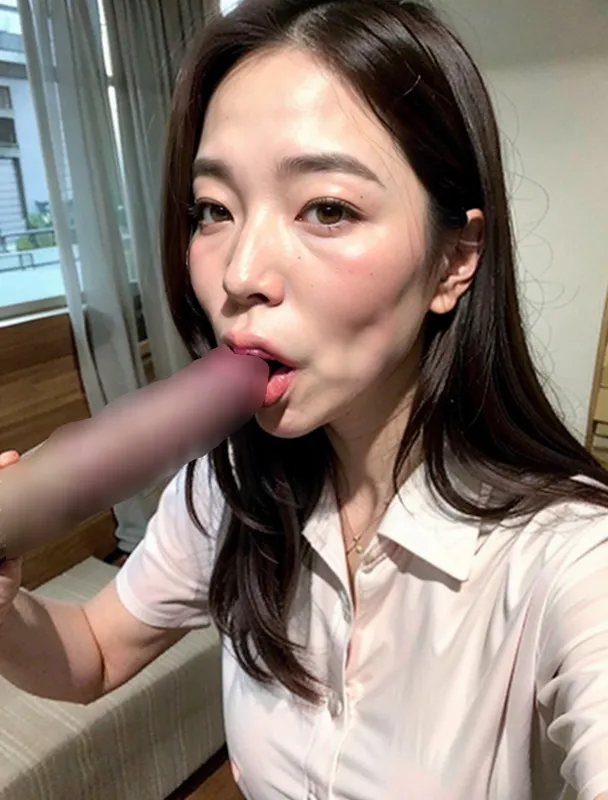 熟女ナースバキュームフェラ