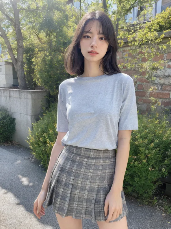 街角美女