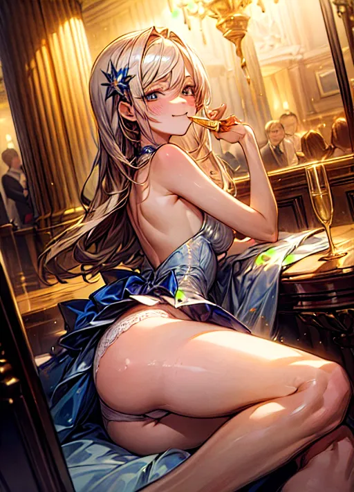 誘惑するキャバ嬢