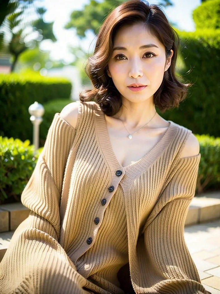 美熟女が舞い降りた