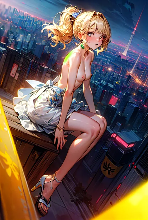 ちょっと屋上で涼んでただけ