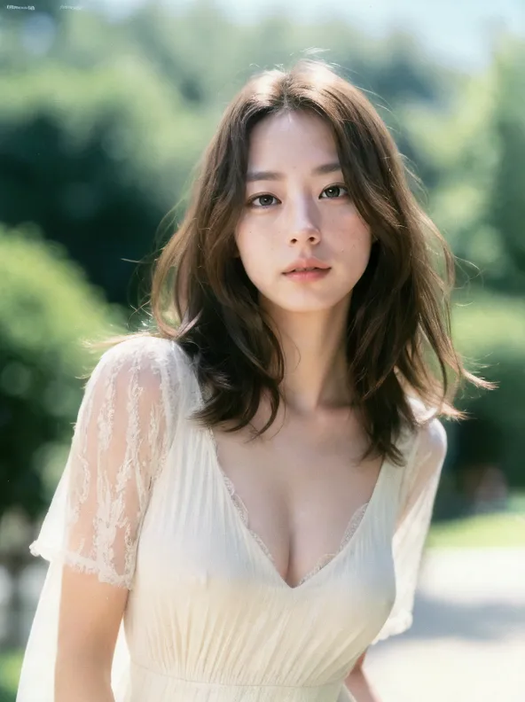 街角美女