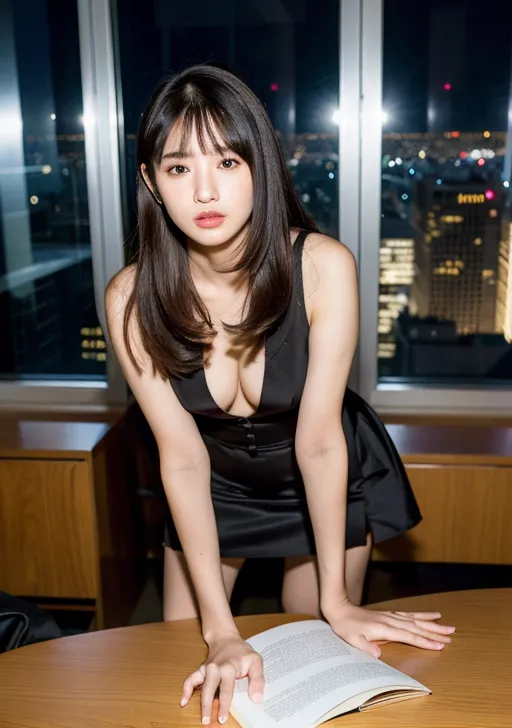 深夜のミーティング